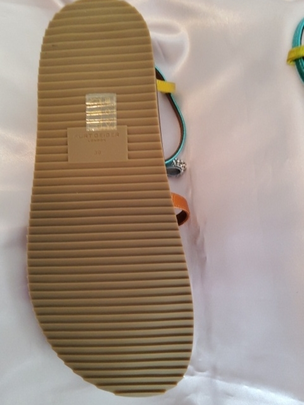 Kurt Geiger London Multi Color Sandals. - Picture 7 of 8